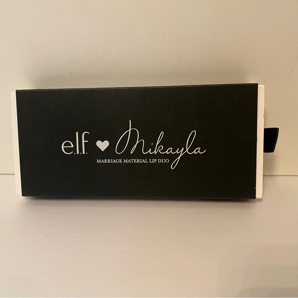 e.l.f. Cosmetics x Mikayla “Marriage Material Lip Duo” NEW IN BOX Limited Ed